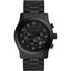 Michael Kors Runway Herren Chronograph Schwarz Edelstahl MK8157